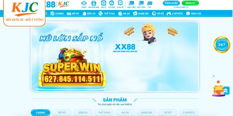 Sự kiện XX88 gia nhập liên minh KJC năm 2025