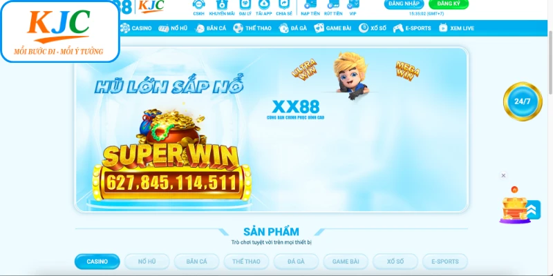 Thương hiệu trẻ XX88 đầy tiềm năng của KJC